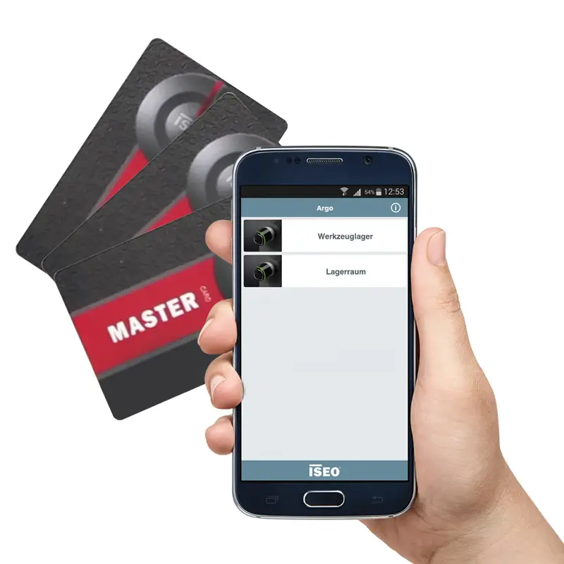 [2480] UnTouch Master Card Set for lock cylinder LIBRA